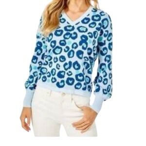 NEW Lilly Pulitzer Leopard sweater